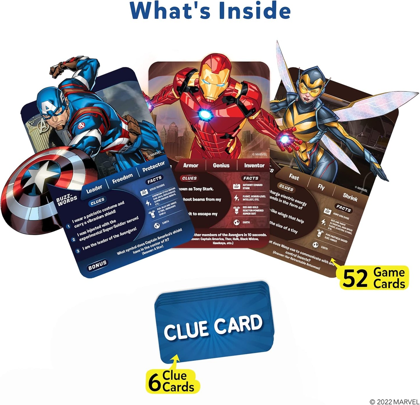 Skillmatics Guess in 10 Marvel, Easter Basket Stuffers, Card Game for Boys, Girls, Teens, Adults Who Love Avengers, Spiderman, Iron Man, Travel Game, Gifts for Ages 8, 9, 10 and Up