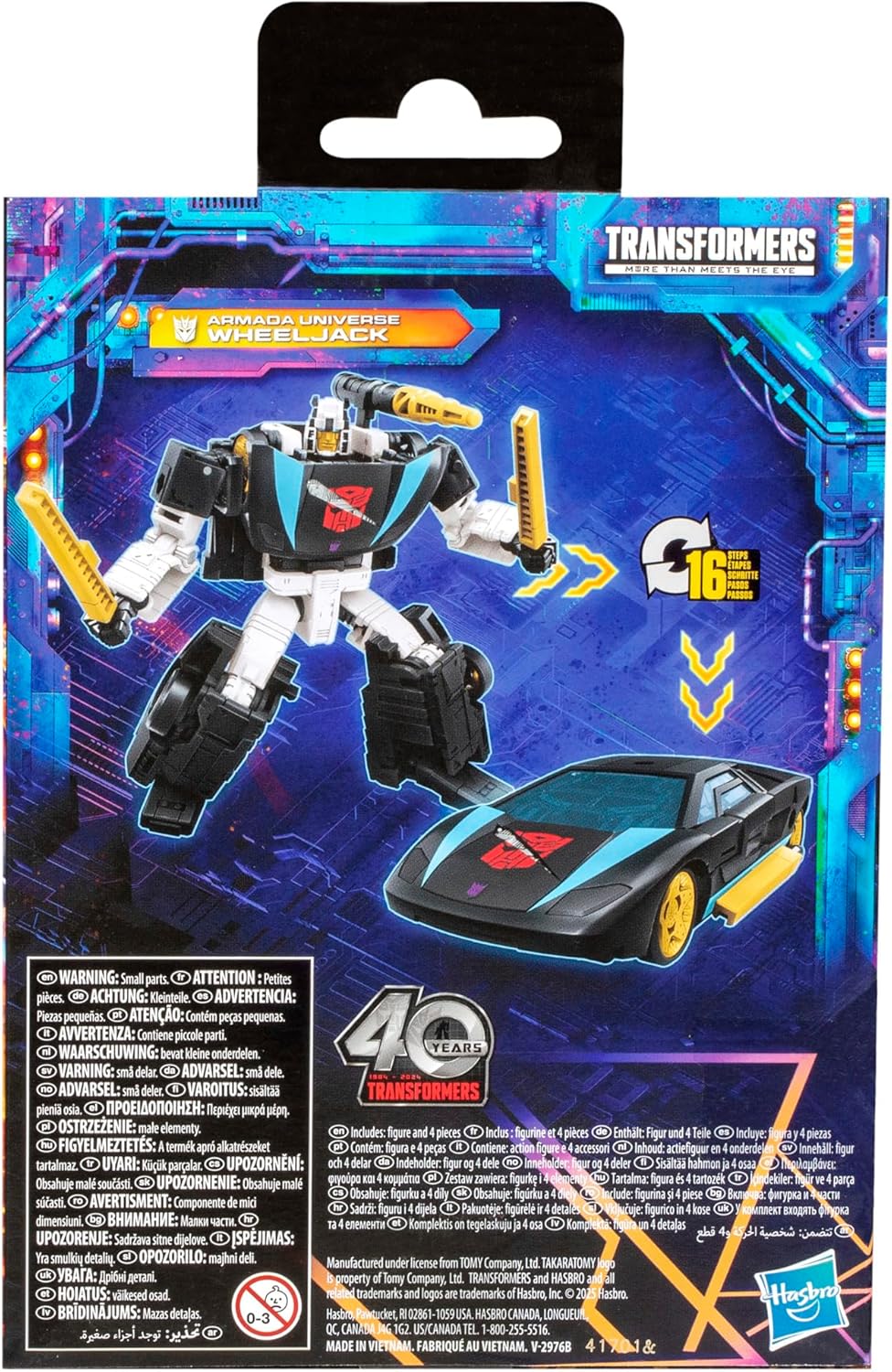 Transformers Legacy Deluxe Class Armada Universe Wheeljack, 5.5-inch Converting Action Figure, 8+