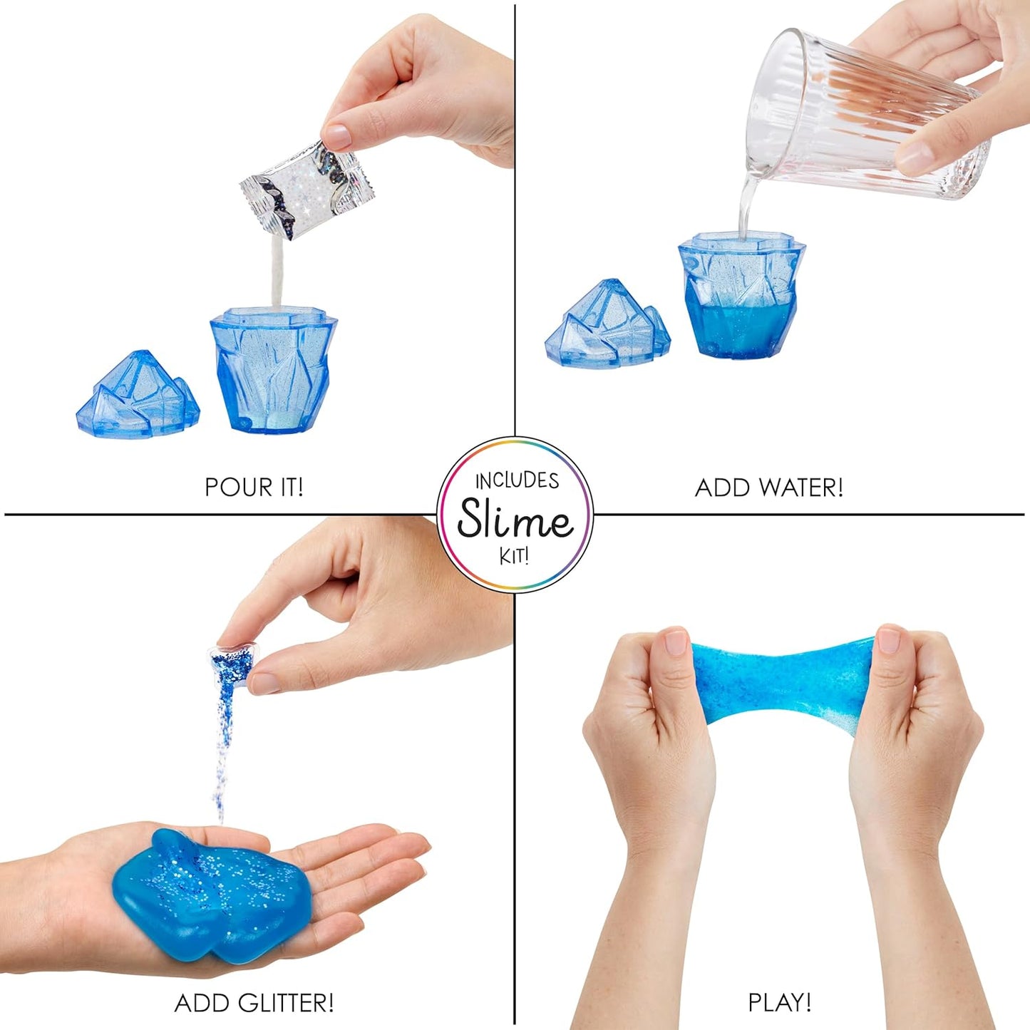 Rainbow High Skyler with Slime Kit & Pet, 11” Doll, Blue Fashions for Home