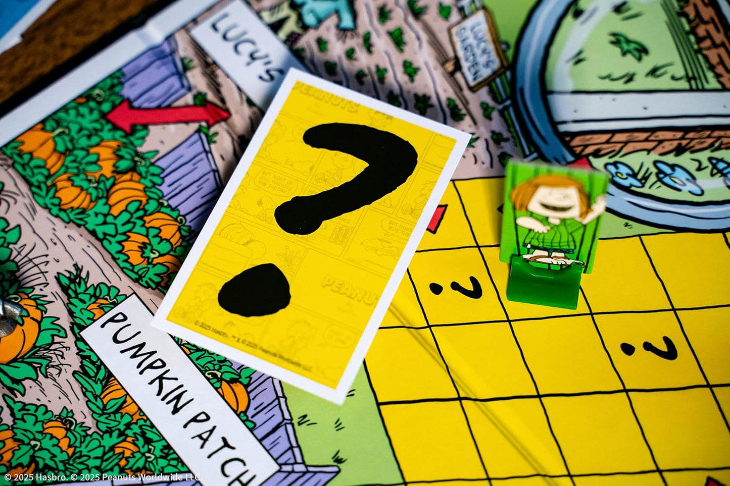 CLUE: Peanuts Board Game, Solve The Mystery of Linus's Missing Blanket with Charlie Brown, Snoopy, & Friends, Explore Iconic Locations Like Lucy’s Booth & Charlie’s House, Officially Licensed Game