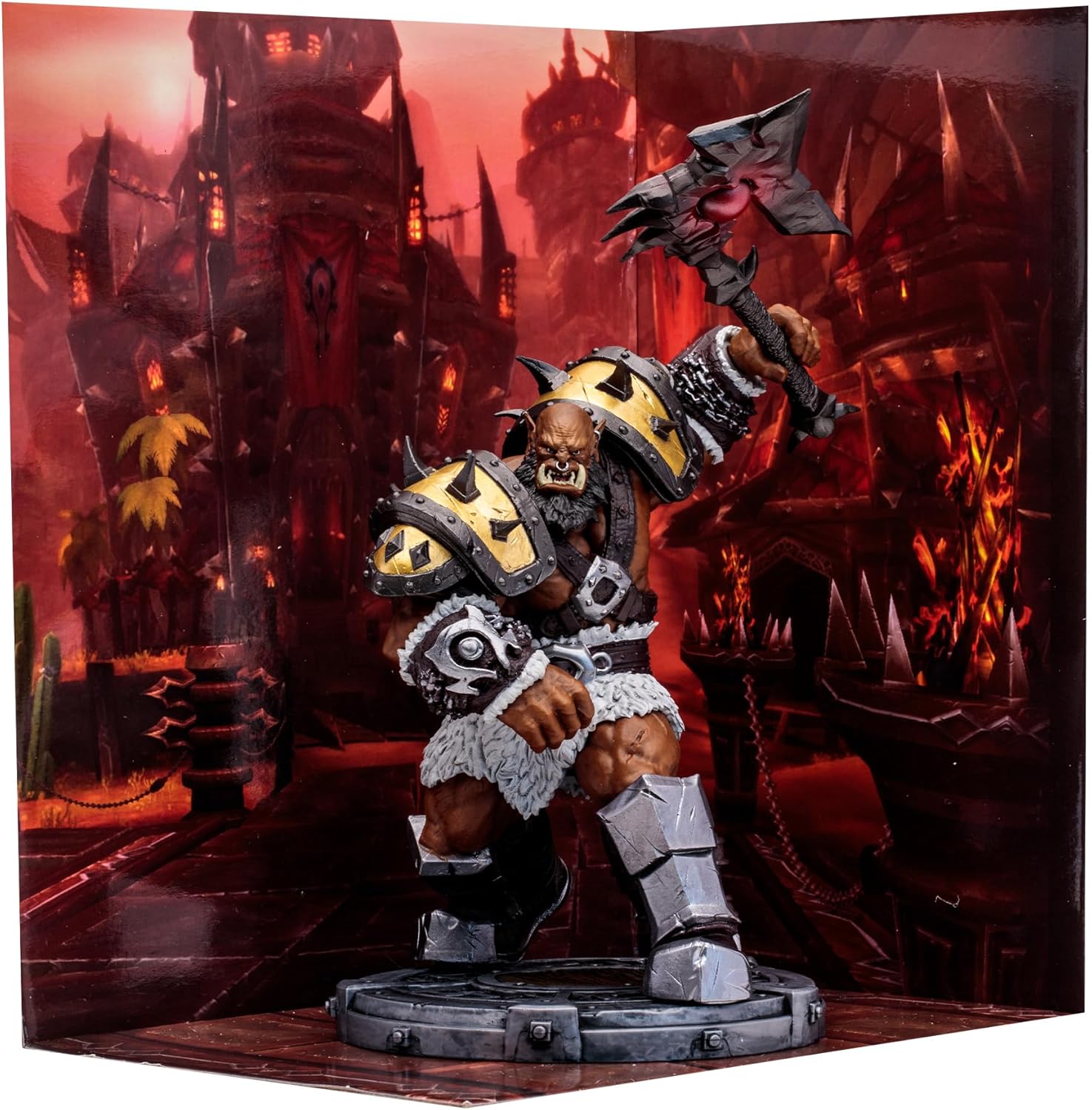 McFarlane Toys - World of Warcraft Orc: Warrior/Shaman (Epic) 1:12 Scale Posed Figure McFarlane Toys