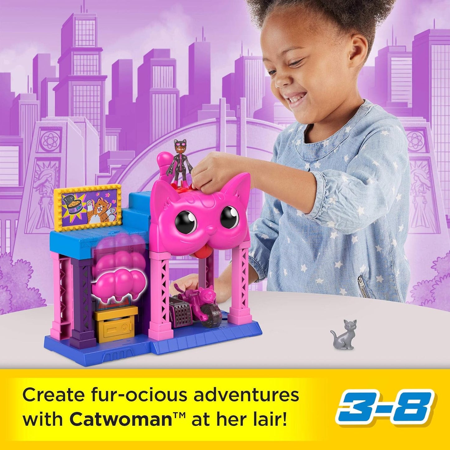 Imaginext DC Super Friends Catwoman Playhouse Fashions for Home
