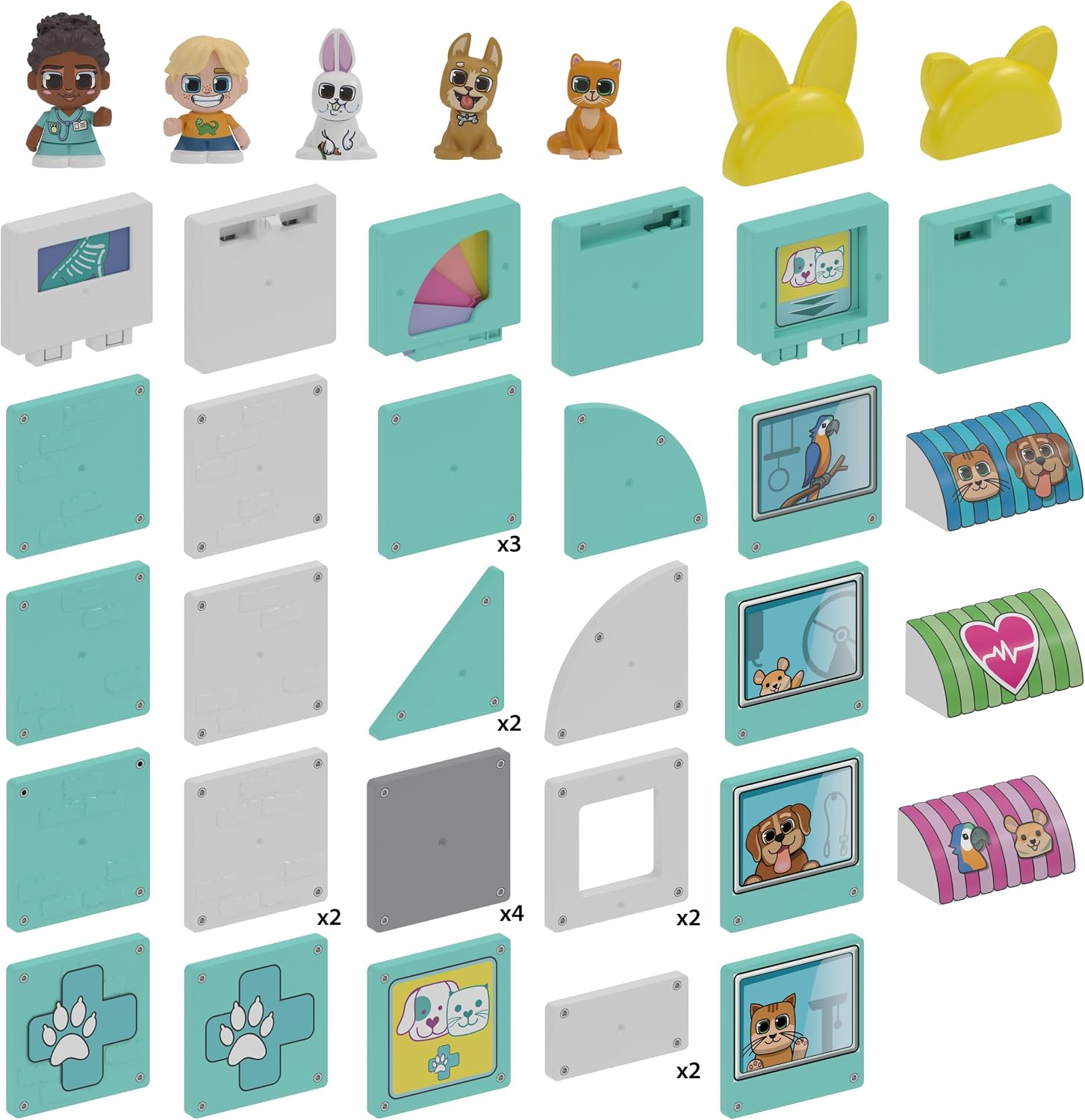 Tile Town Pet Vet Set Fashions for Home