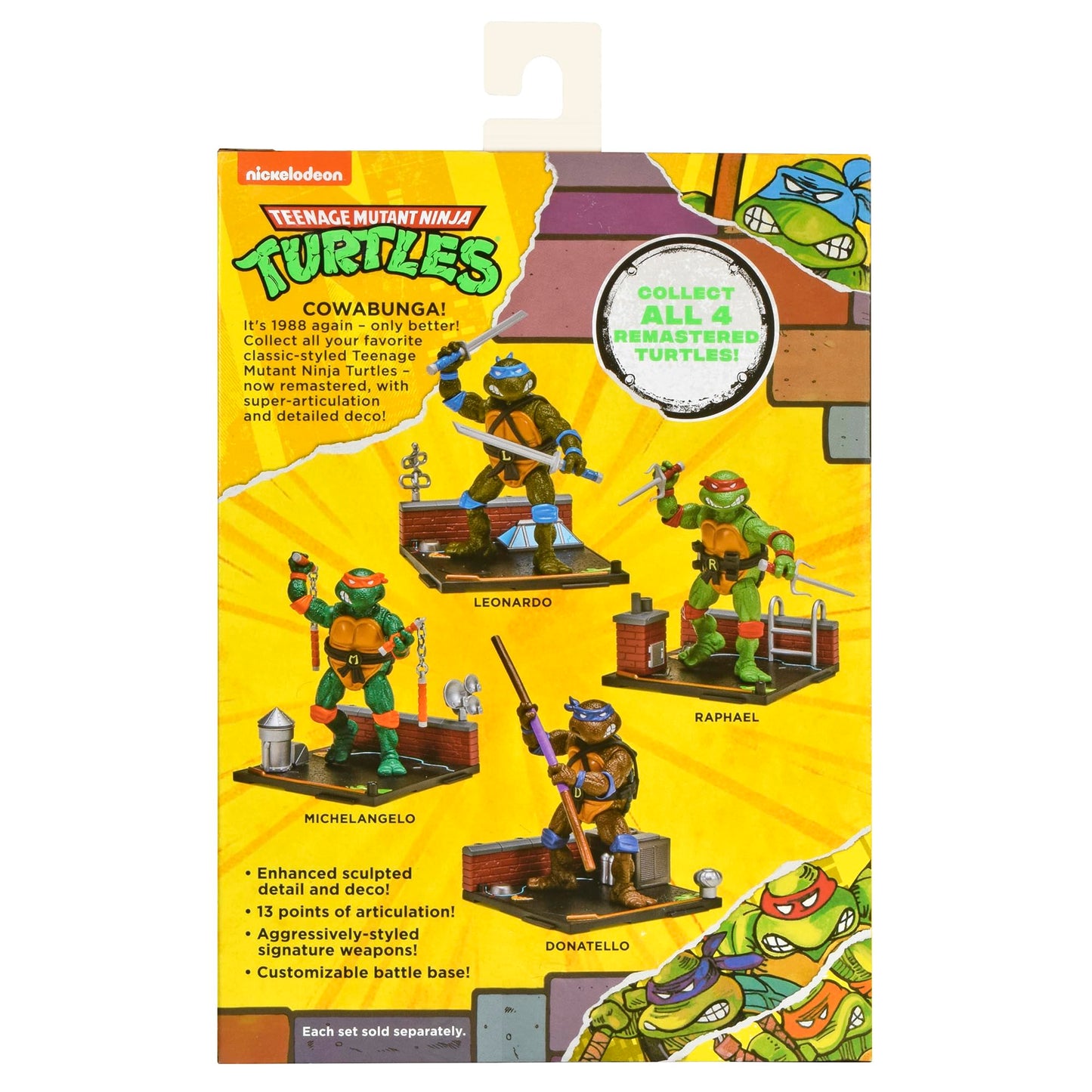 Teenage Mutant Ninja Turtles: 4” Remastered Leonardo Fashions for Home