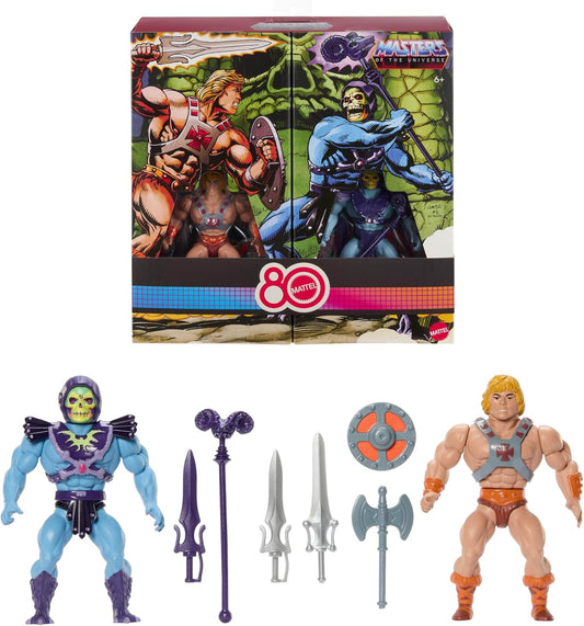 Masters of the Universe Origins Retro He-Man & Skeletor Action Figure 2-Pack - Fashions for Home