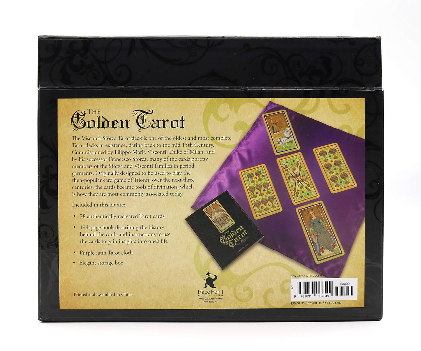The Golden Tarot: The Visconti-Sforza Deck