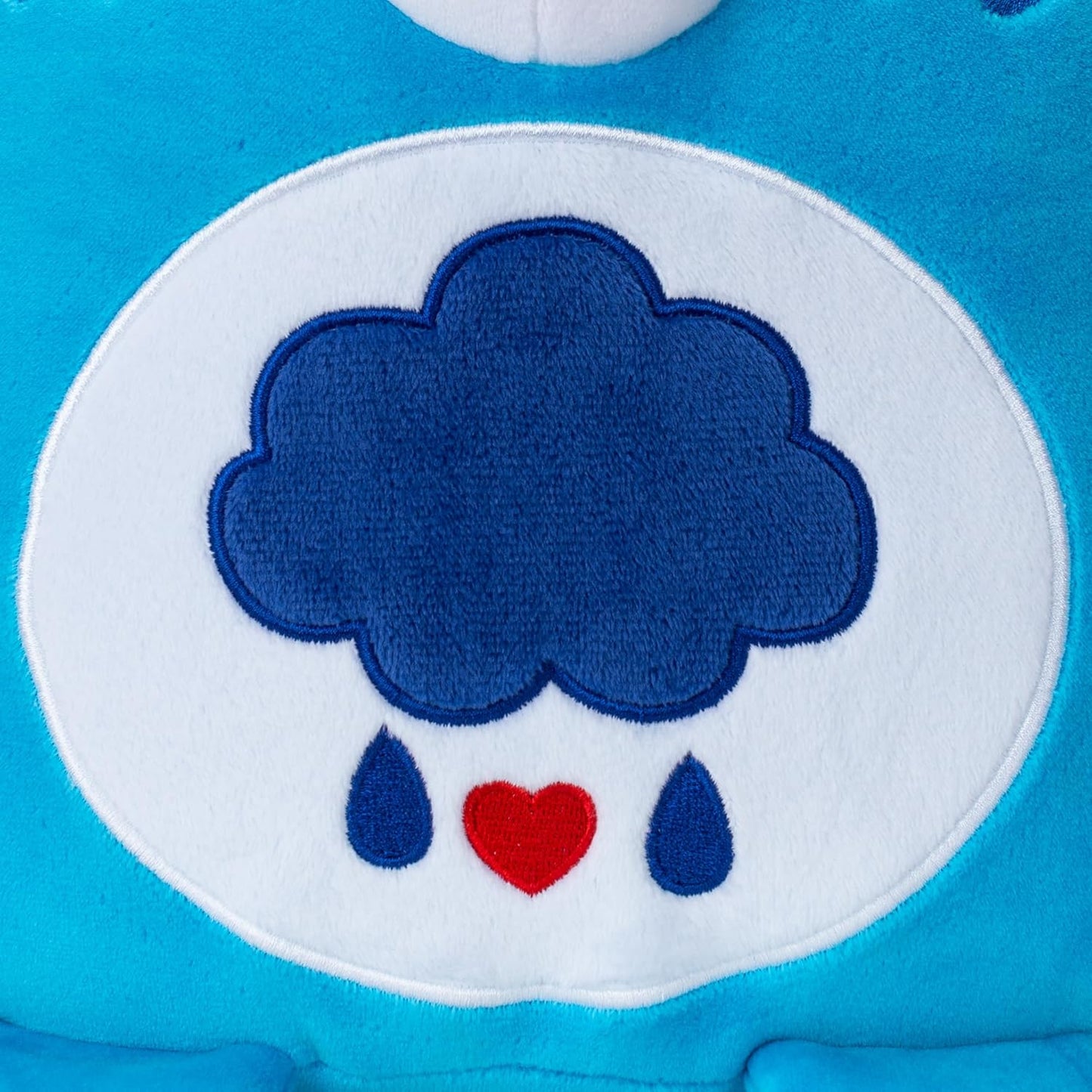 Care Bears Squishy 10" Plush Grumpy Bear - Blue, Soft Huggable Squishy Material! – Good for Girls and Boys, Employees, Collectors, Ages 4+