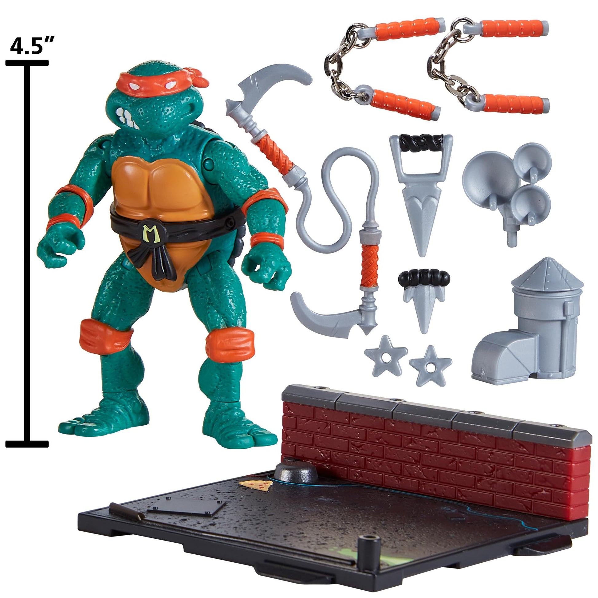 Teenage Mutant Ninja Turtles: 4” Remastered Michelangelo Fashions for Home