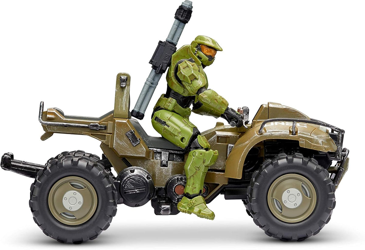 HALO 4" “World of HALO” Figure & Vehicle – Mongoose with Master Chief Fashions for Home