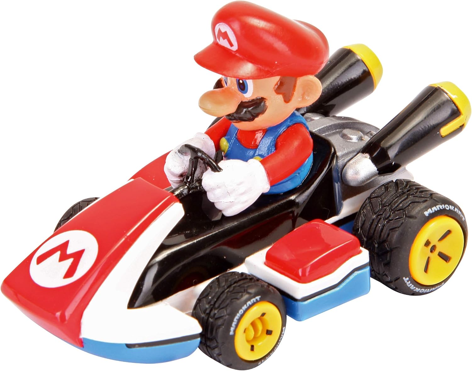 Carrera Pull & Speed Set of 3 Mario Kart Pull Back Toy Car Vehicle Playset Fashions for Home