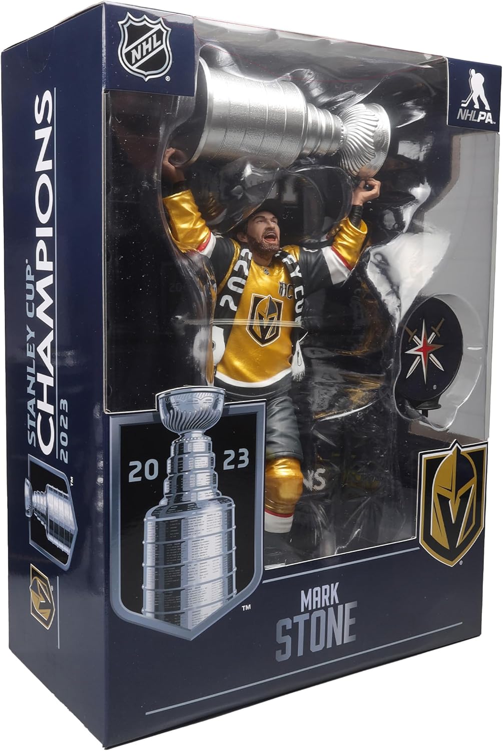 McFarlane Toys - Mark Stone w/Stanely Cup (Vegas Golden Knights) NHL 7in Posed Figure McFarlane's SportsPicks