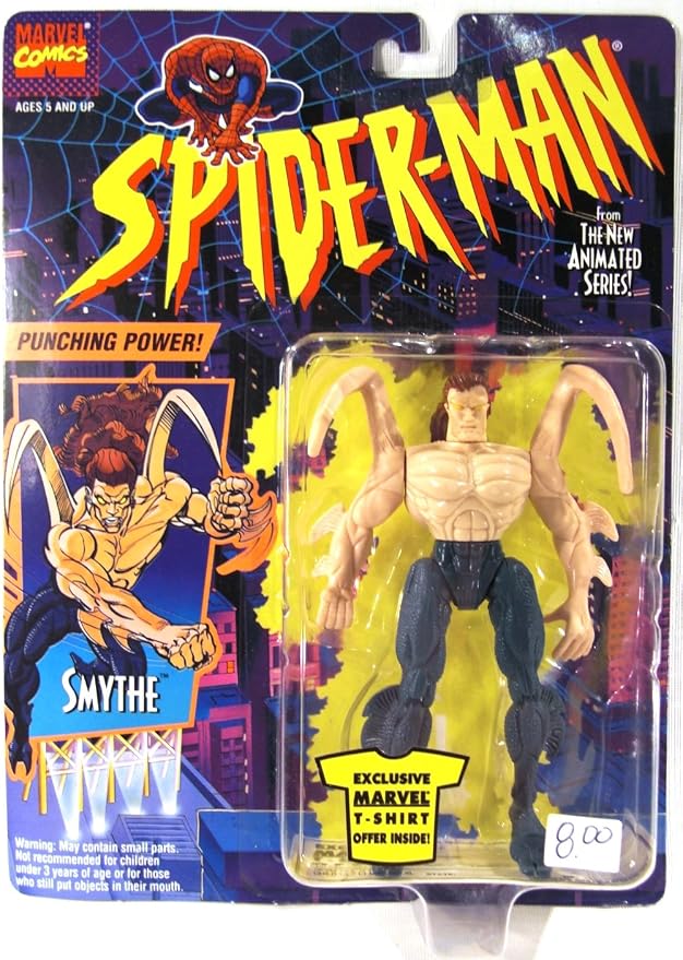 Marvel Comics Spider-Man Animated Series Smythe Toy Biz Figure Fashions for Home