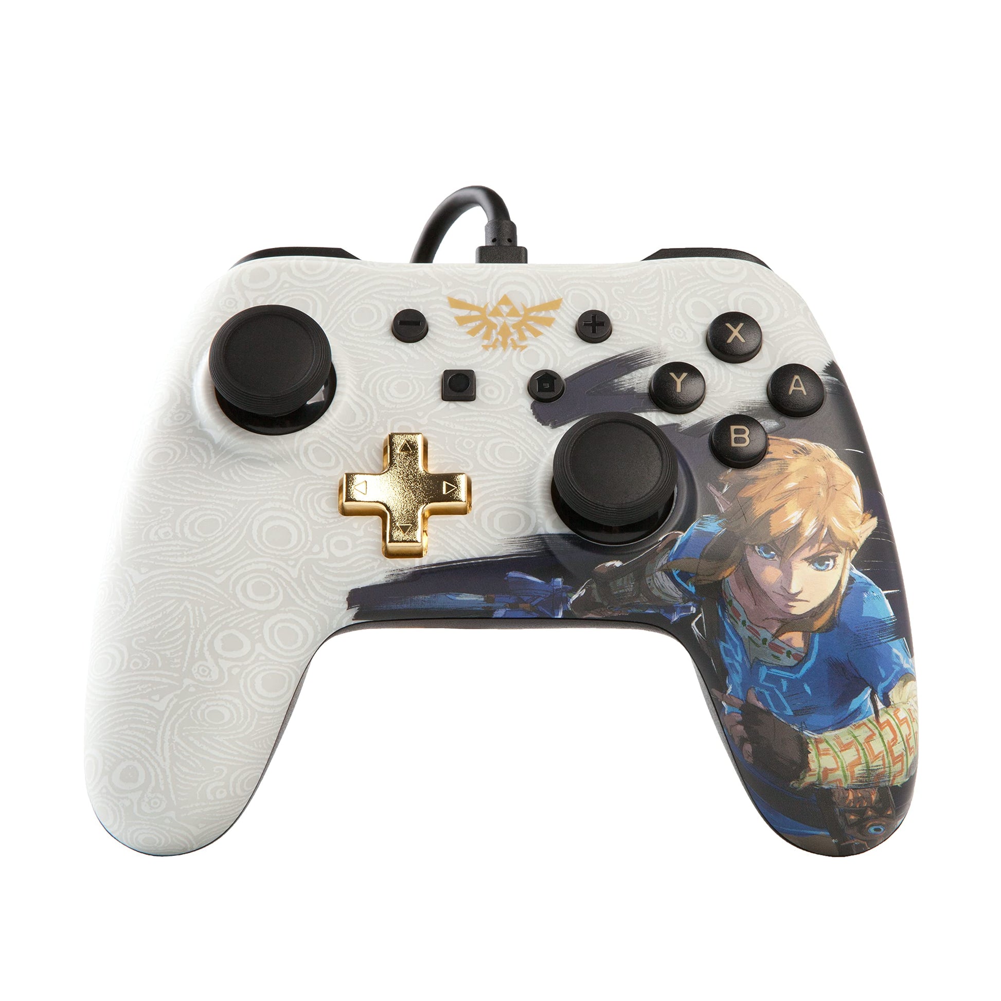 PowerA Enhanced Wired Controller for Nintendo Switch - Woo-hoo! Mario, Gamepad, game controller, wired controller, officially licensed