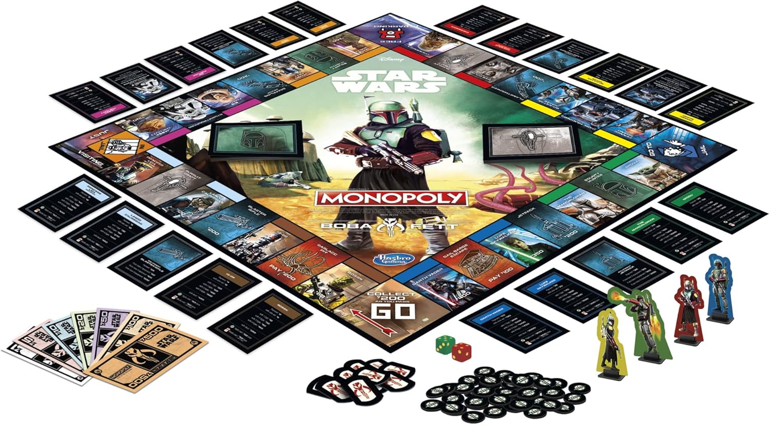 Monopoly: Star Wars Boba Fett Edition Board Game Fashions for Home