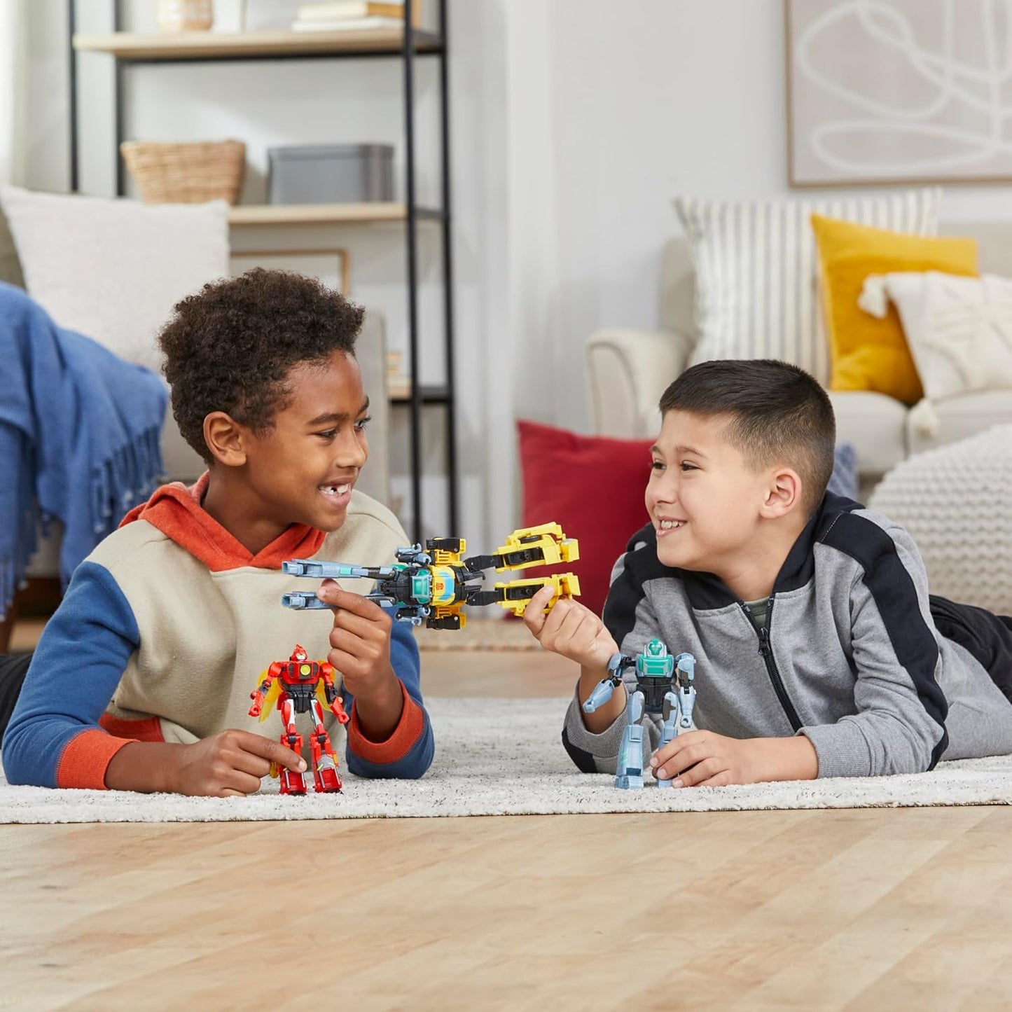 Transformers Toys EarthSpark Cyber-Combiner Terran Twitch and Robby Malto Action Figures Fashions for Home