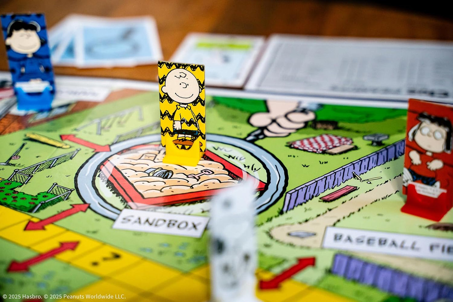 CLUE: Peanuts Board Game, Solve The Mystery of Linus's Missing Blanket with Charlie Brown, Snoopy, & Friends, Explore Iconic Locations Like Lucy’s Booth & Charlie’s House, Officially Licensed Game