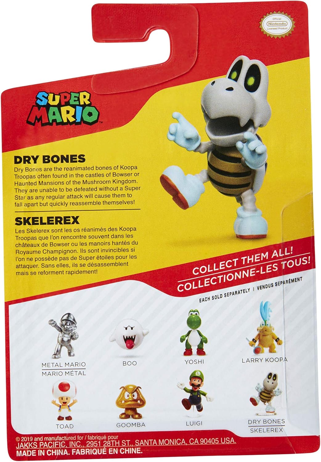 Super Mario Dry Bones Mini Figure Fashions for Home