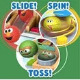 Sesame Street 'Round the Neighborhood 4-piece Ball Drop Playset and Figures, Kids Toys for Ages 12 month