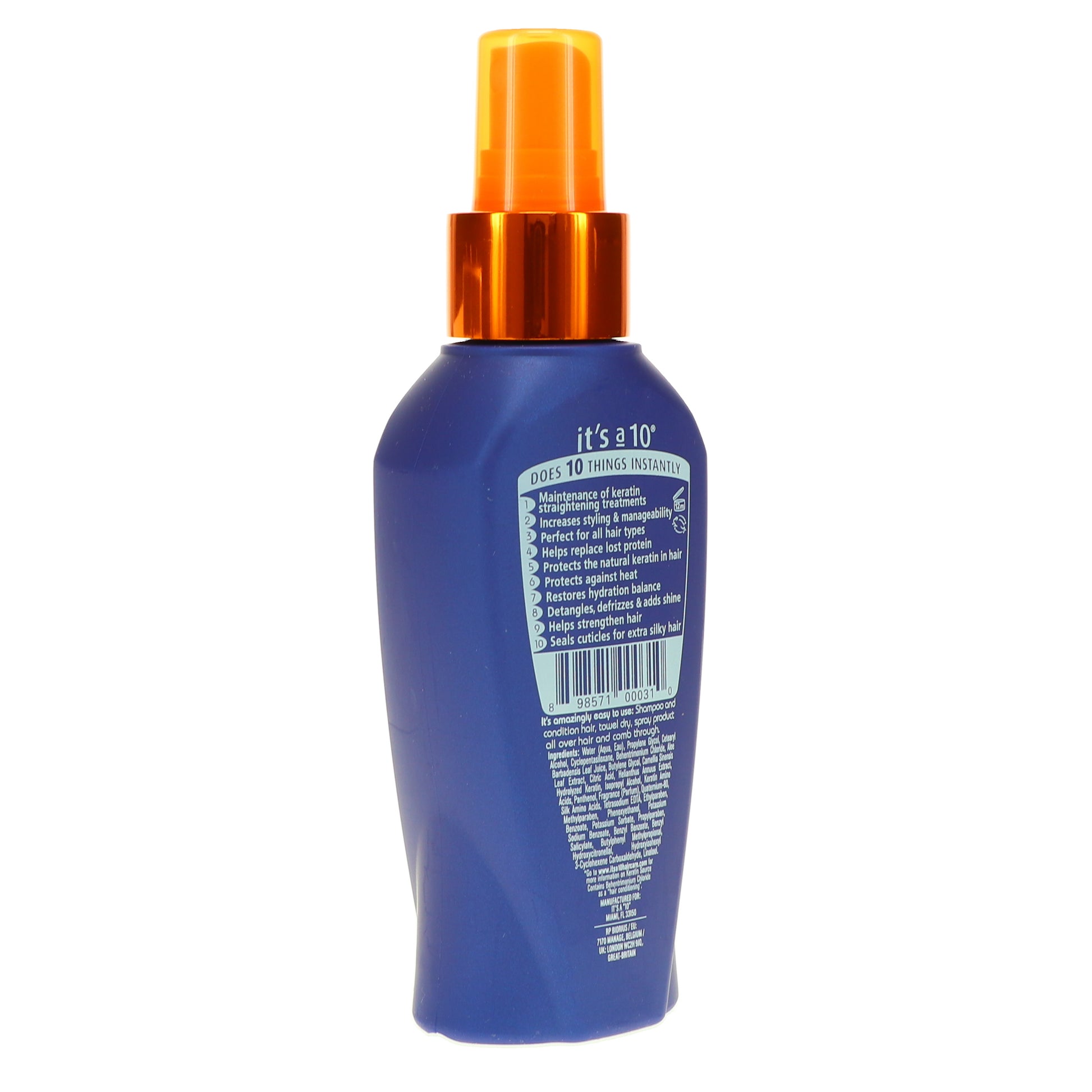 It's a 10 Miracle Leave-In Plus Keratin 4 oz - Fashions for Home