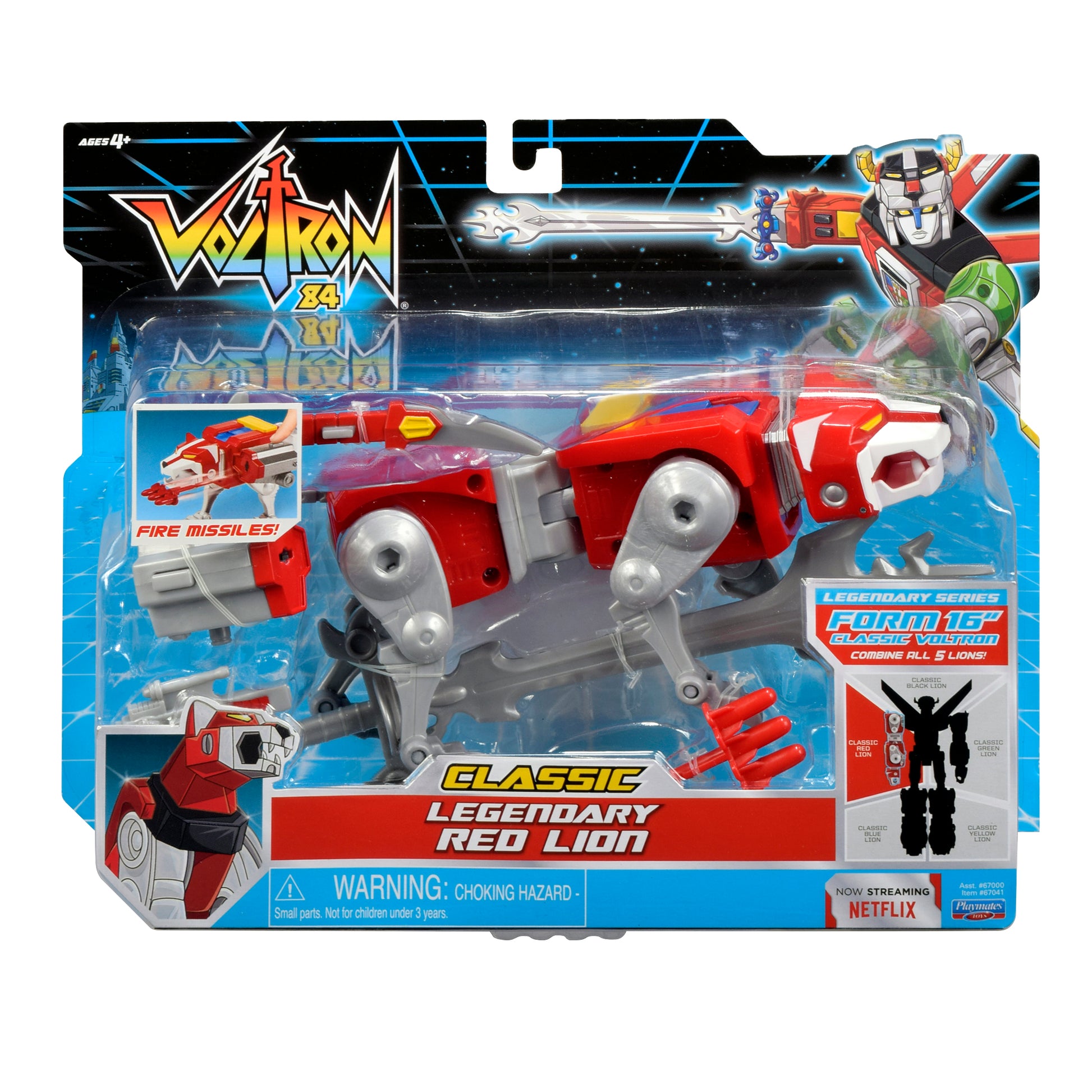 Voltron CLASSIC Legendary Red Lion Combinable Action Figure - Fashions for Home