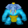 Heroes Of Goo Jit Zu Glow Shifters Hero, Super Crunchy Gigatusk Hero Ultra Rare Goo Filled Toy with a unique Glowing Goo Transformation and Water Blast Attack.