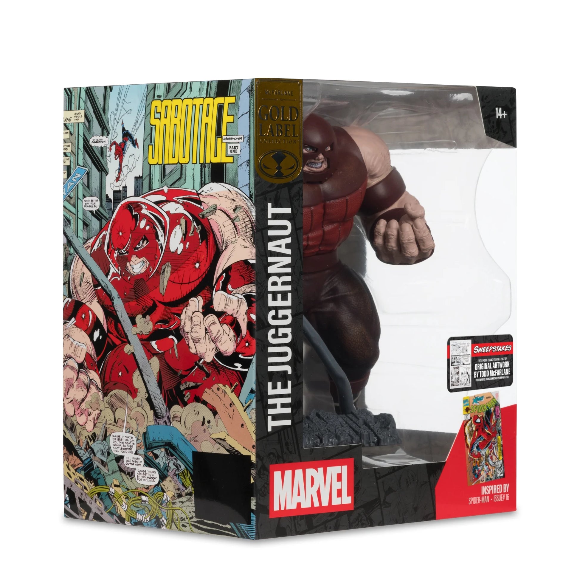 Marvel 1:10th - Action Figure - Juggernaut - McFarlane Toys Fashions for Home