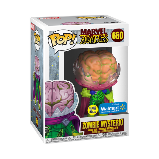 Funko POP! Marvel: Marvel Zombies - Mysterio (Glow) - Walmart Exclusive