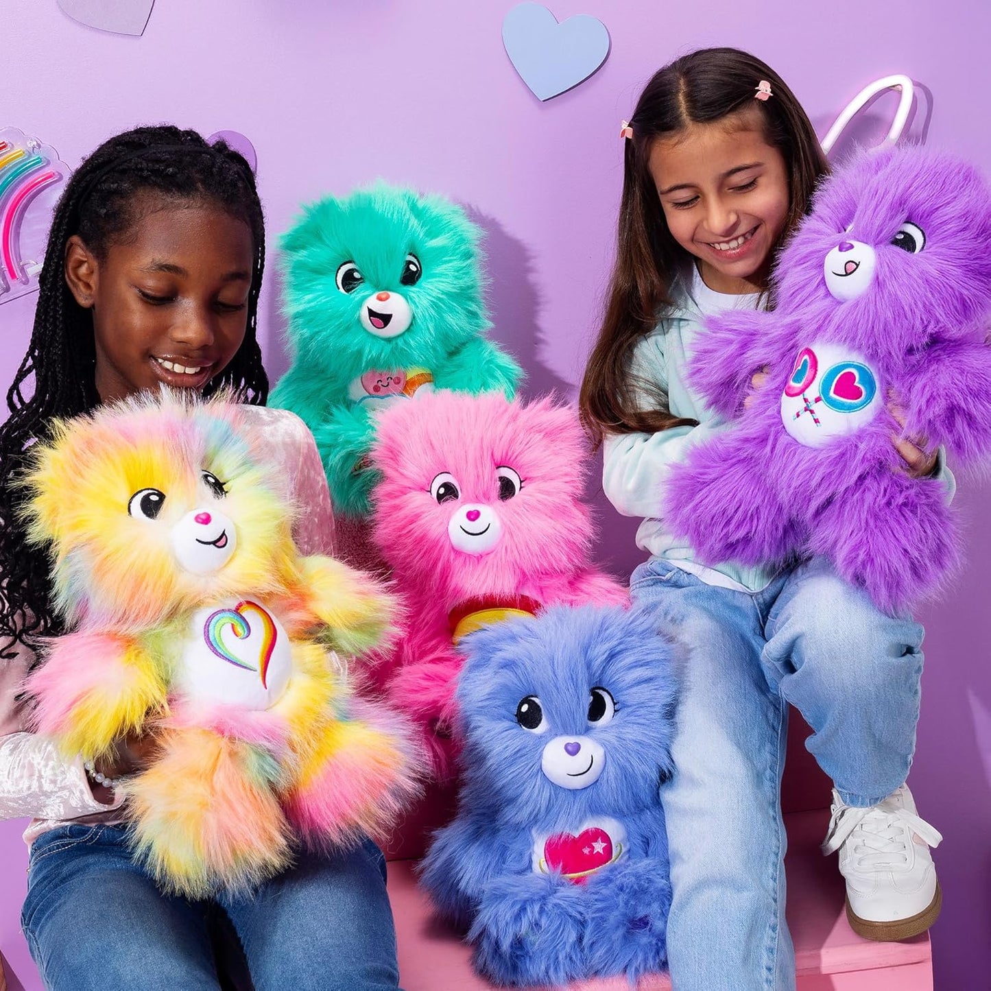 Care Bears Medium Super Fuzzy (ECO) Blind Bag Plush Assortment, Wave 1 Fashions for Home