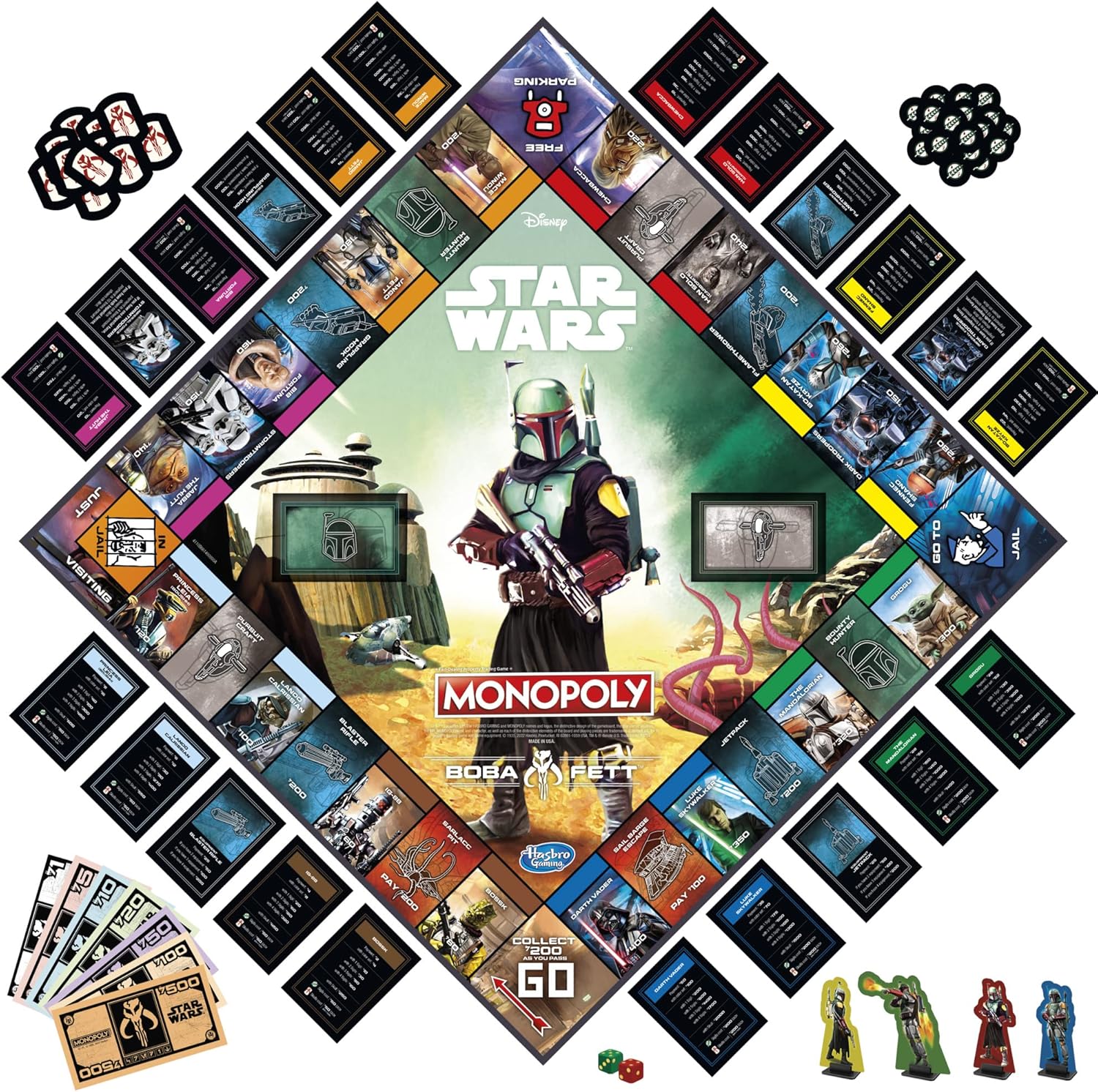 Monopoly: Star Wars Boba Fett Edition Board Game Fashions for Home
