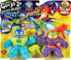 Heroes of Goo Jit Zu Galaxy Blast Versus Pack - Thrash vs Quickdraw Rock Jaw with all NEW Water Blasters  Toys for Kids  Boys  Ages 4+