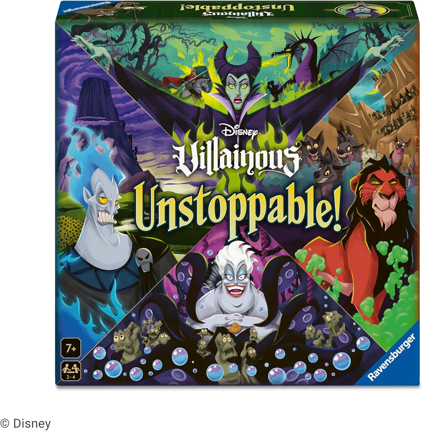 Ravensburger 24828 - Disney Villainous Unstoppable! - A Disney Villainous Family Game - Simple Board Game in The Villainous Universe for 2-4 Players Aged 7+ Fashions for Home