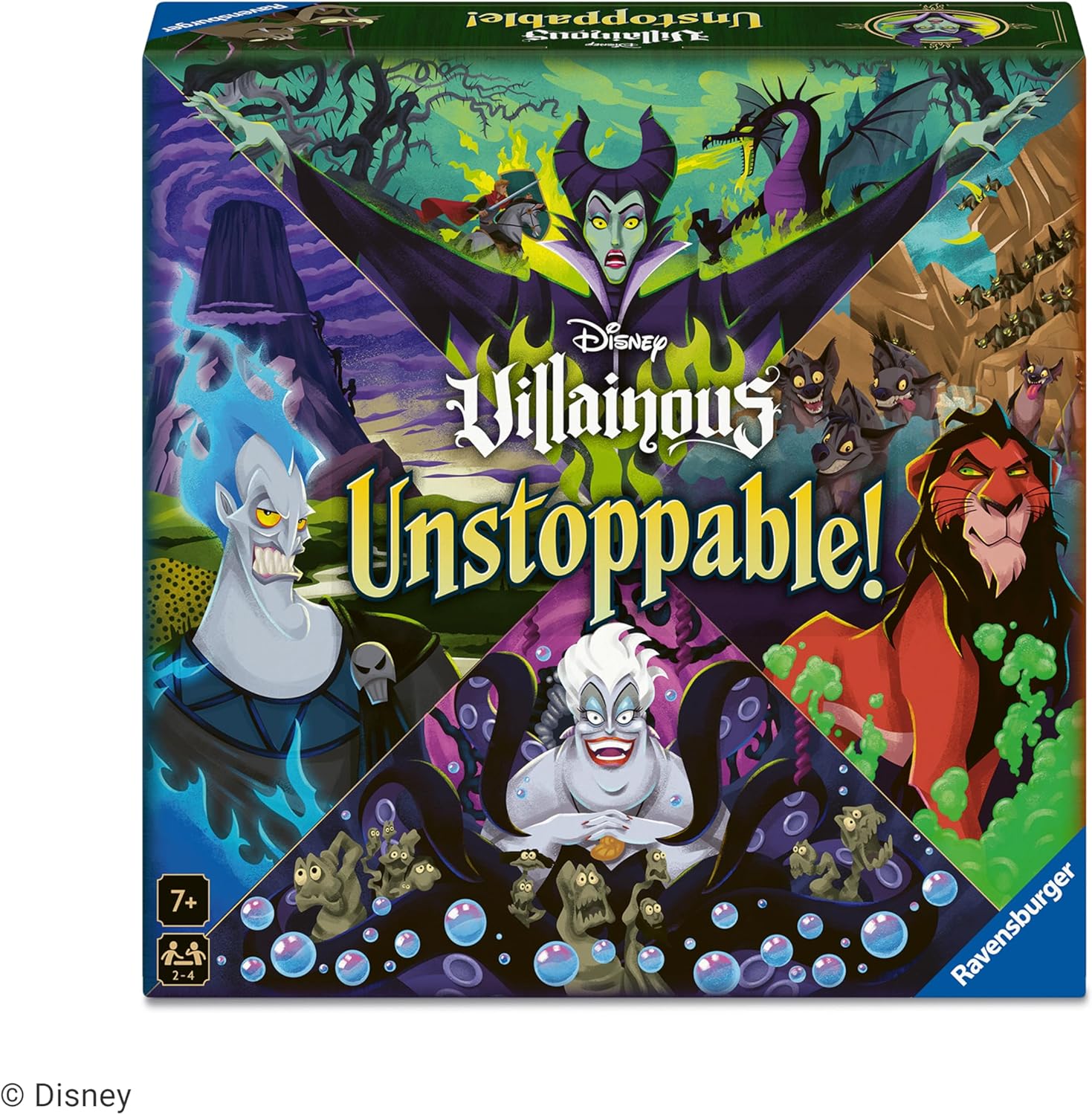 Ravensburger 24828 - Disney Villainous Unstoppable! - A Disney Villainous Family Game - Simple Board Game in The Villainous Universe for 2-4 Players Aged 7+ Fashions for Home