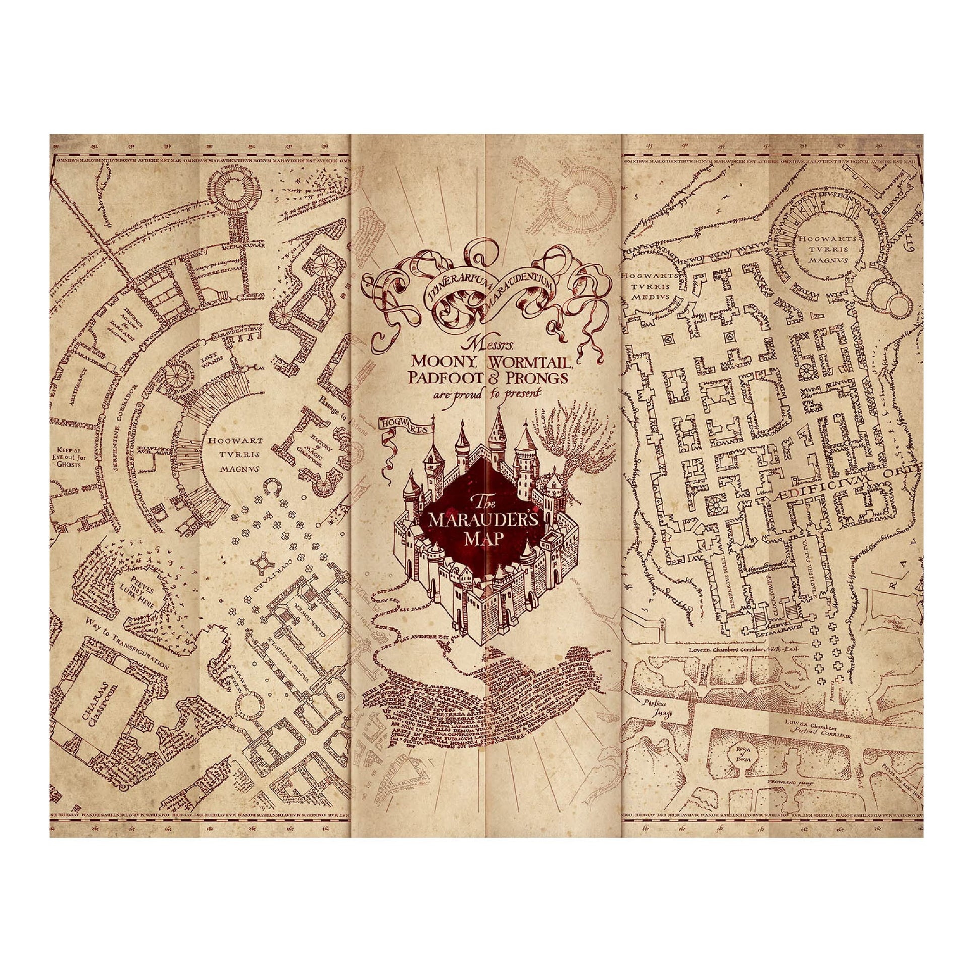 Paladone Harry Potter Marauder’s Map 1000 Piece Jigsaw Puzzle (PP7803HP)
