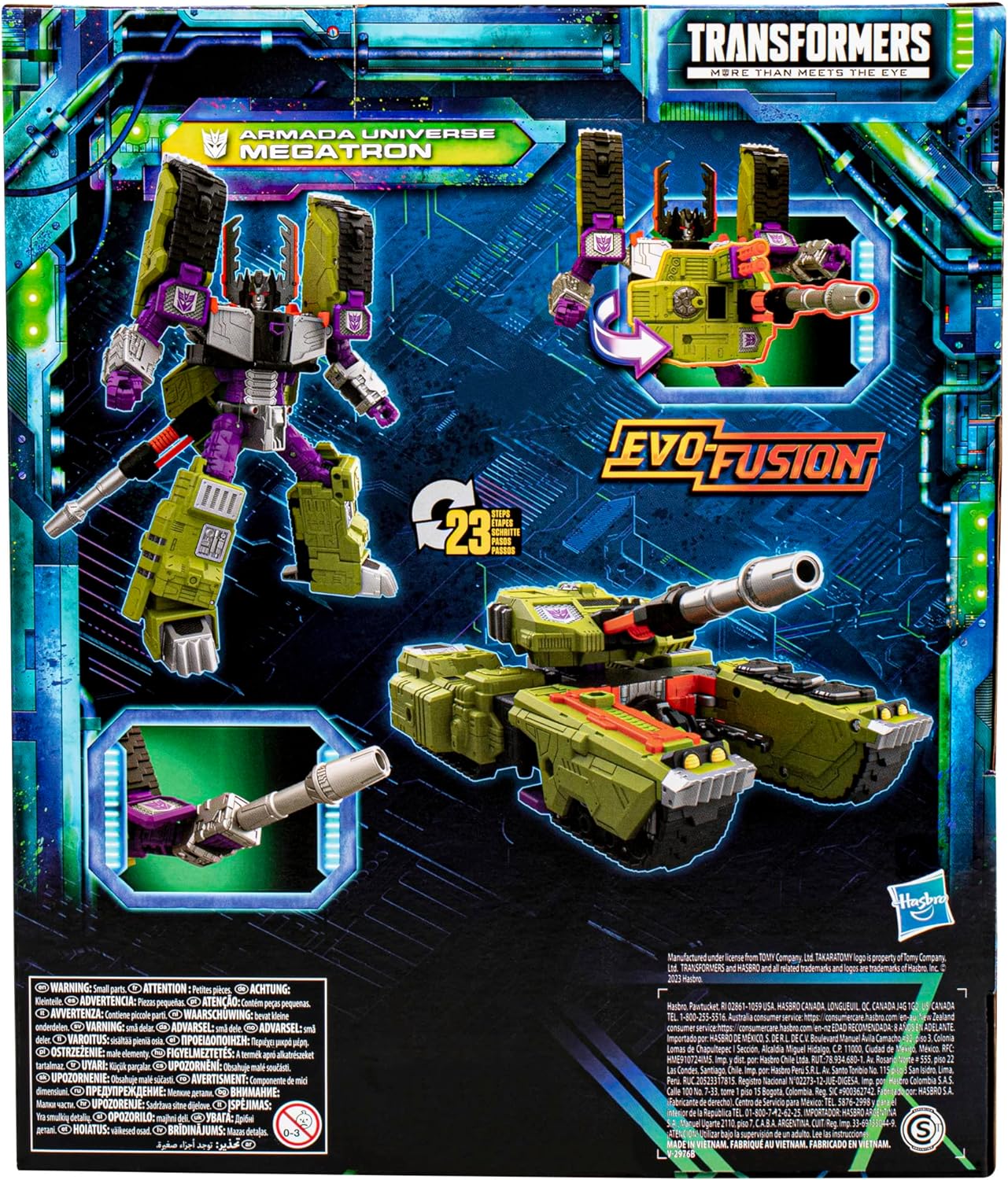 Transformers Toys Legacy Evolution Leader Armada Universe Megatron Toy, 7-inch, Action Figure for Boys and Girls Ages 8 and Up