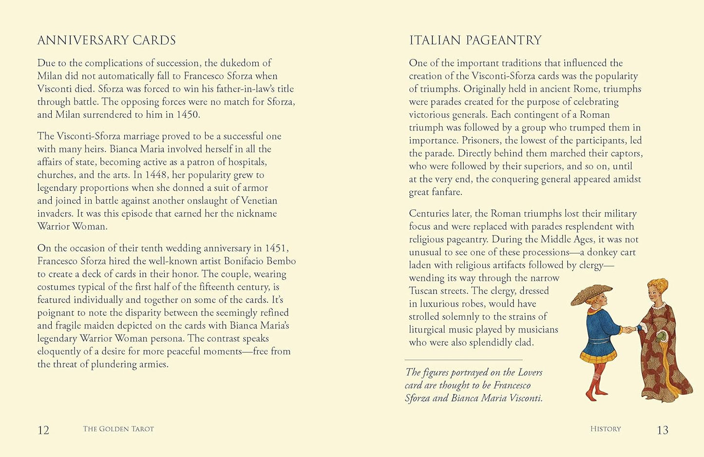 The Golden Tarot: The Visconti-Sforza Deck