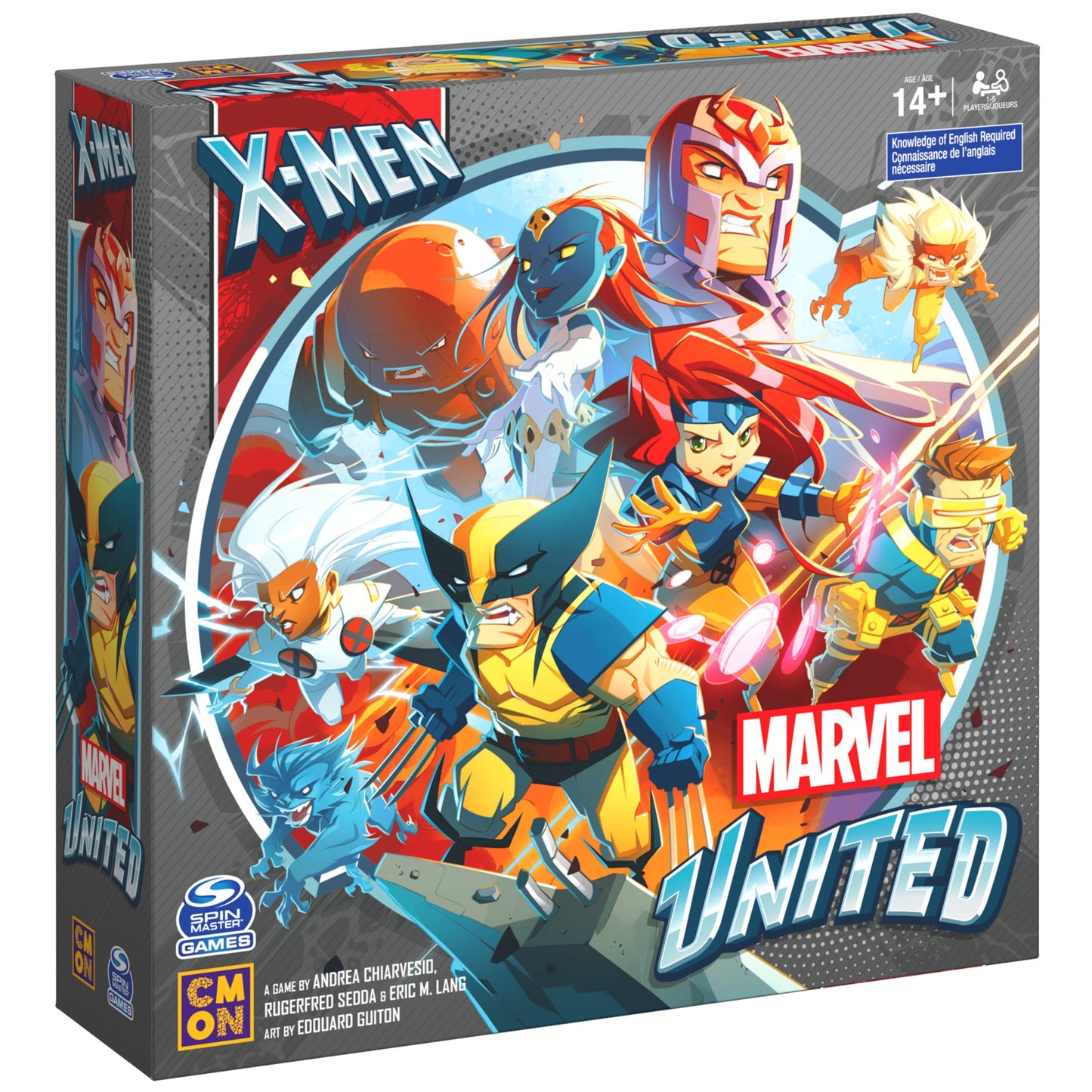 Spin Master Games, Marvel United: Spider-Geddon, Strategy Board Game, Collectible Spider Man Figurines, for Fans of Marvel Rivals & Action Movie Toys, 1-4 Players, for Ages 14 & Up