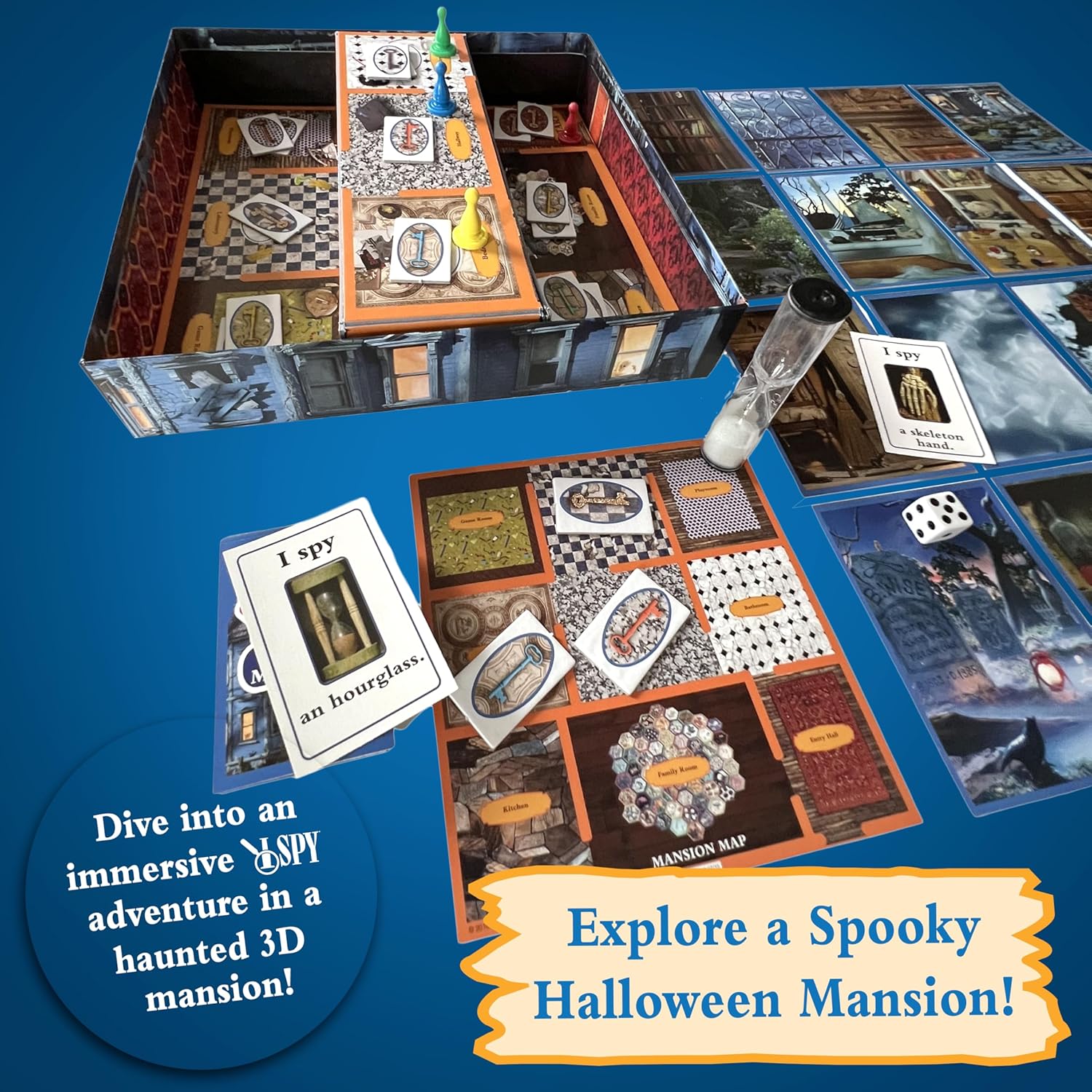 UNIVERSITY GAMES I SPY SPOOKY MANSION UG-6102 - Fashions for Home