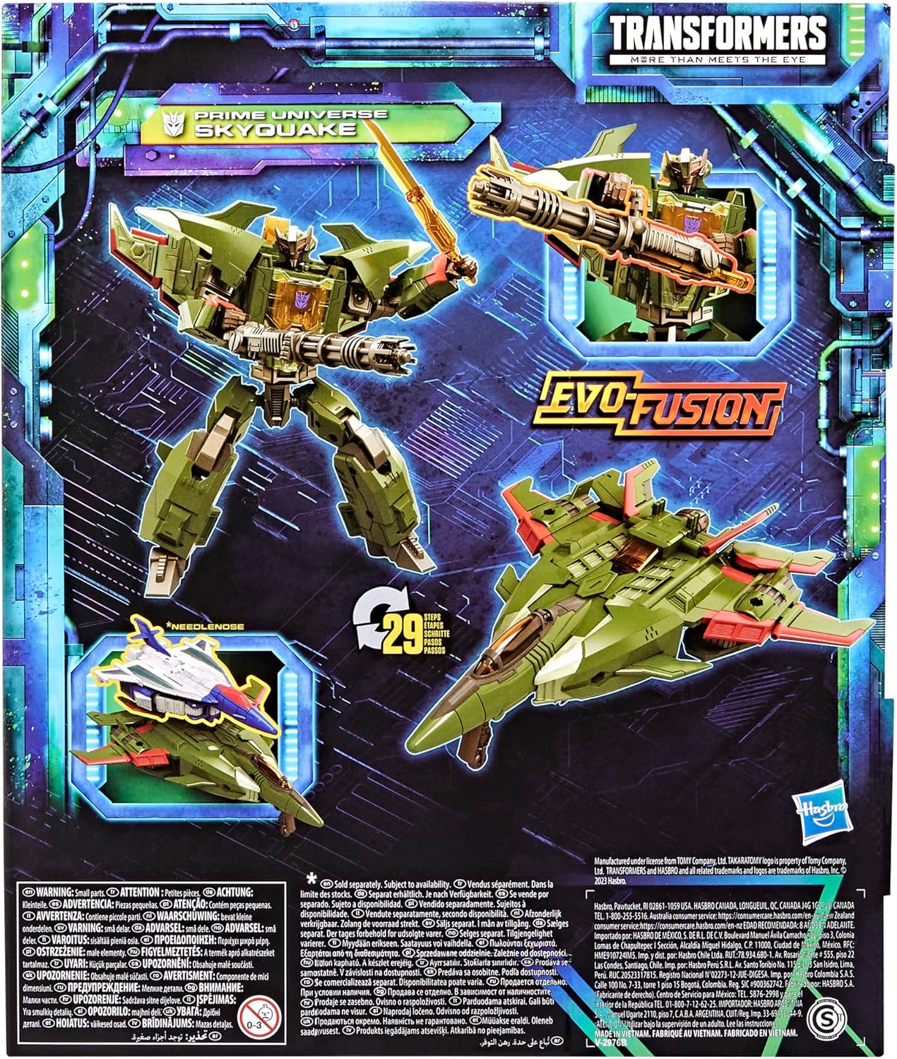 Transformers Toys Legacy Evolution Leader Prime Universe Skyquake Toy, 7-inch, Action Figure for Boys and Girls Ages 8 and Up