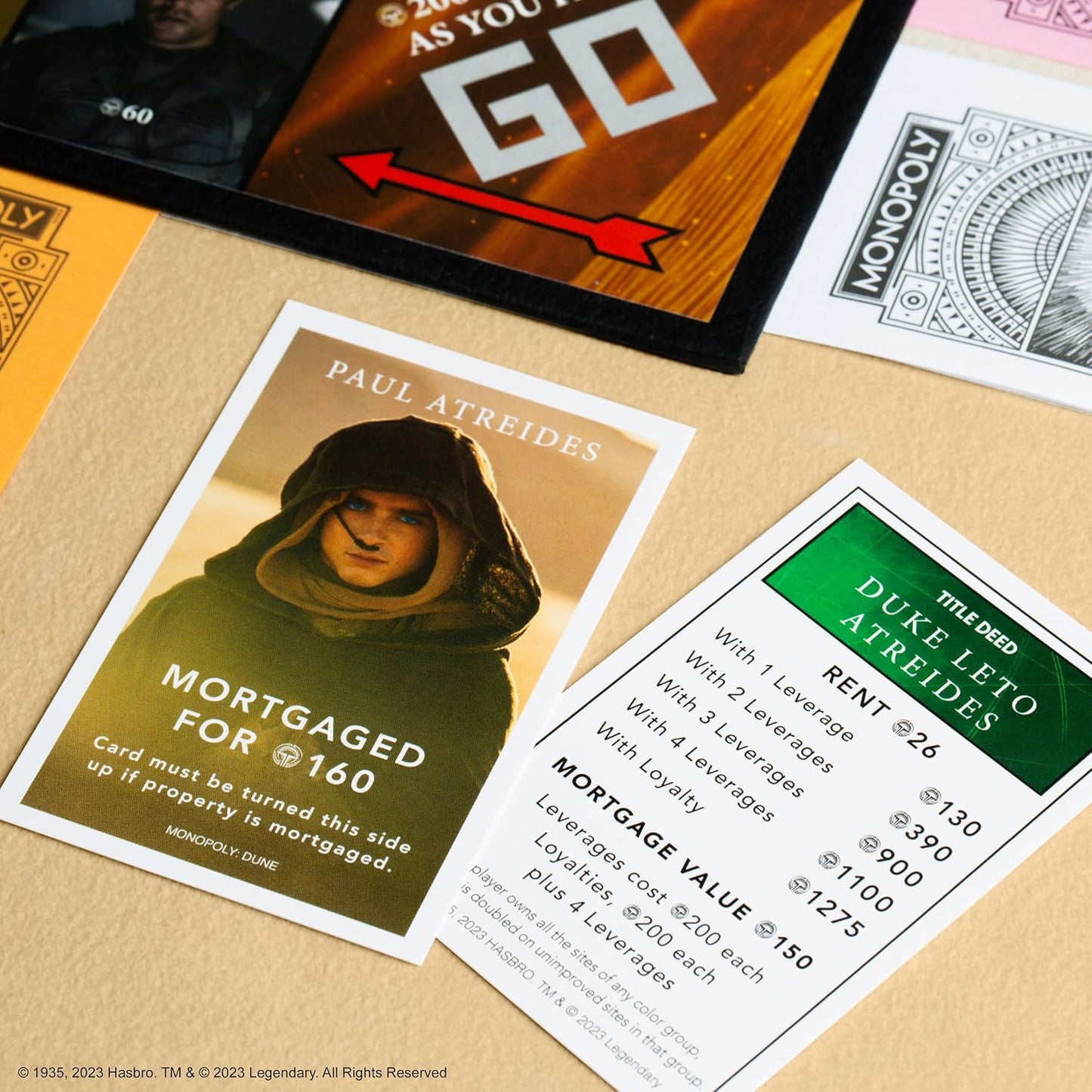 Monopoly: Dune | Play as The Ducal Ring, Crysknife, Gom Jabbar & More |Officially Licensed Collectible Game Based on The Movie Dune