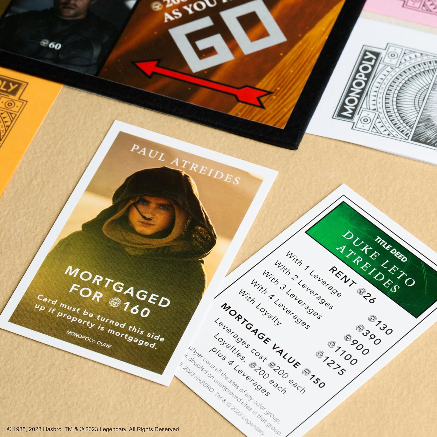 Monopoly: Dune | Play as The Ducal Ring, Crysknife, Gom Jabbar & More |Officially Licensed Collectible Game Based on The Movie Dune