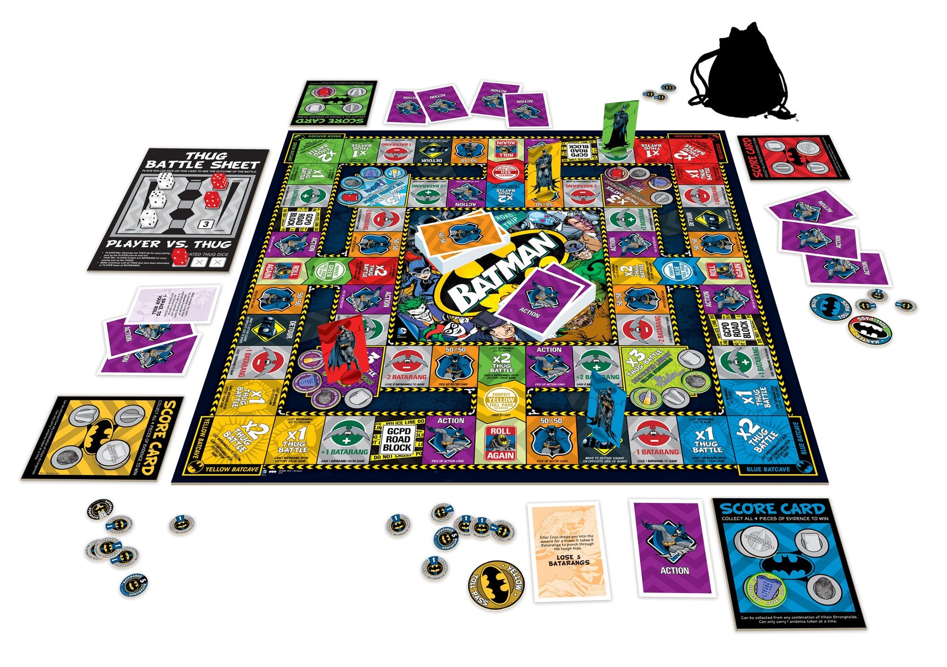 Aquarius Batman Road Trip Board Game Fashions for Home