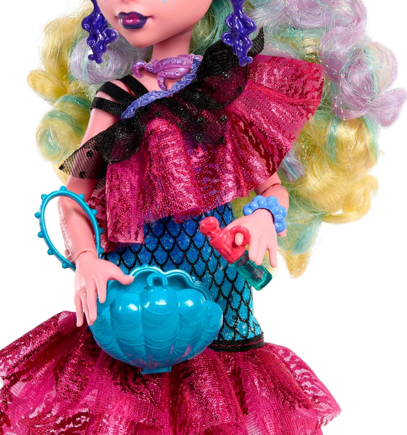 Monster High Lagoona Blue Fashion Doll in Monster Ball Party Dress with Accessories Monster High