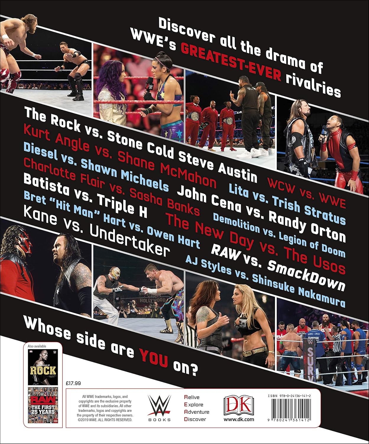 wwe-greatest-rivalries-black-jake-dorling-kindersley-hardback