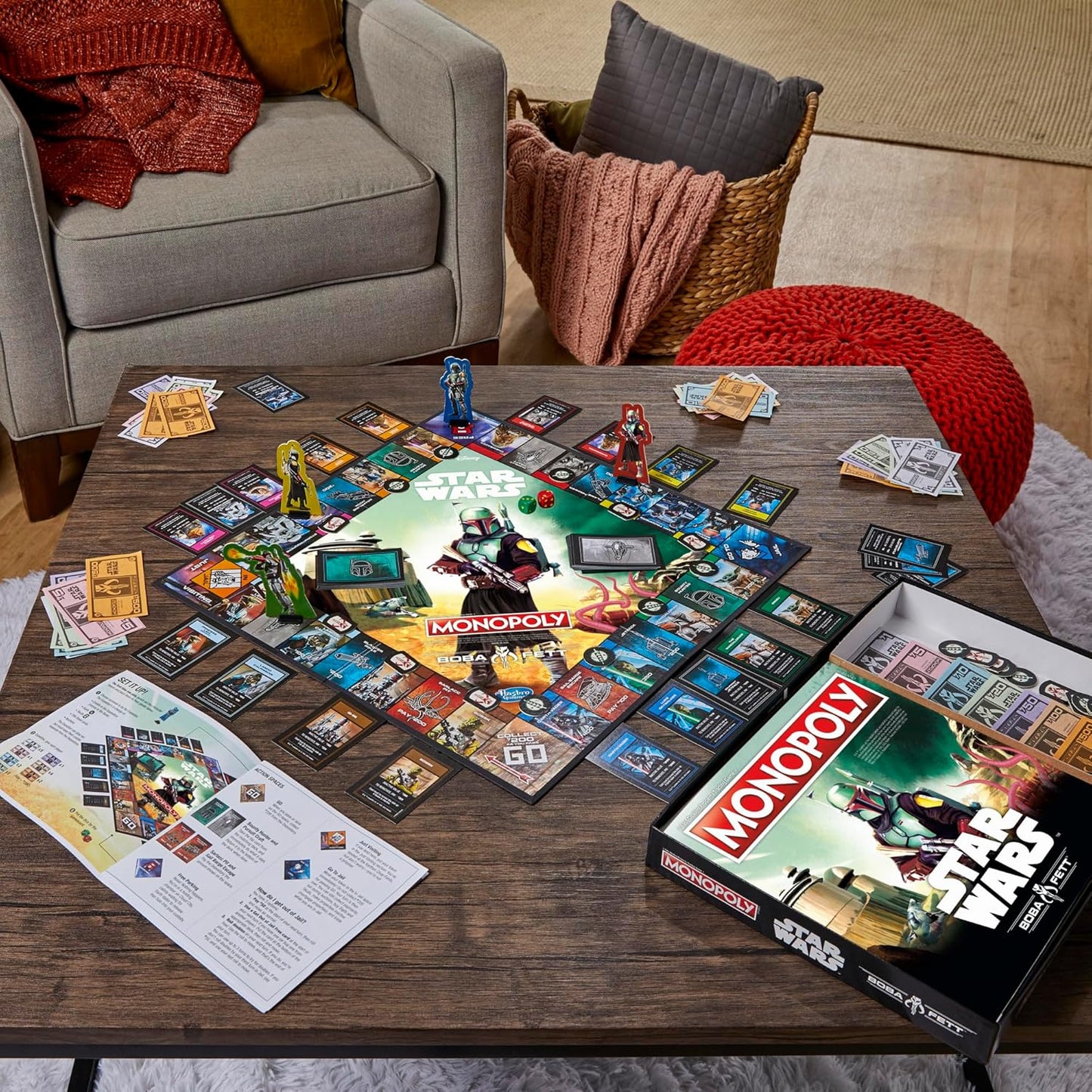 Monopoly: Star Wars Boba Fett Edition Board Game Fashions for Home
