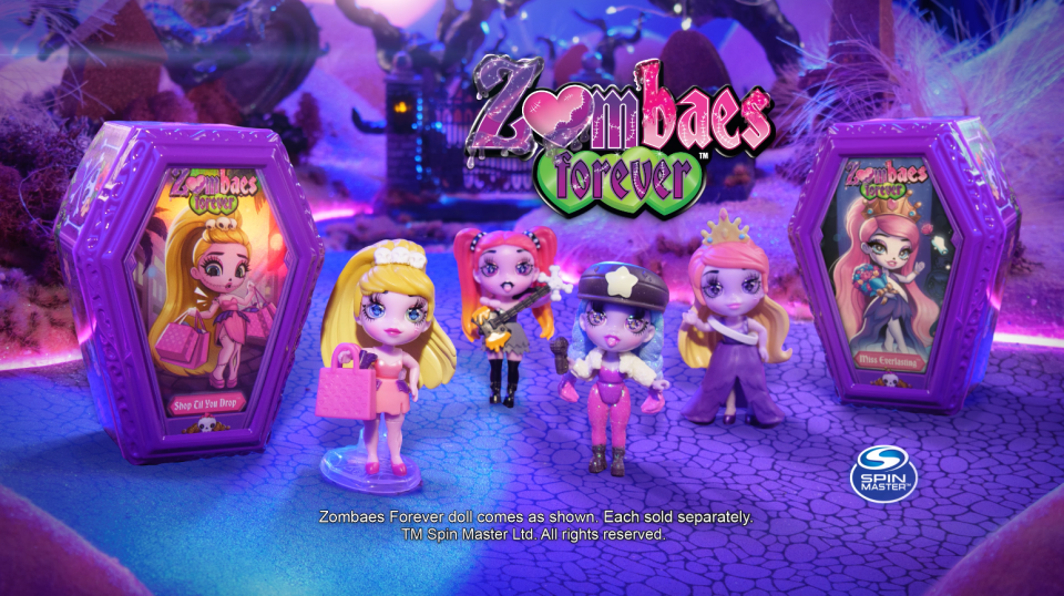Zombaes Forever  Surprise Collectible Doll (Style May Vary)  3.5-inch - Fashions for Home