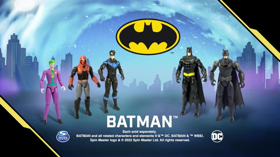 DC Comics  12-inch Combat Batman Action Figure  Kids Toys for Boys and Girls Ages 3 and Up Fashions for Home