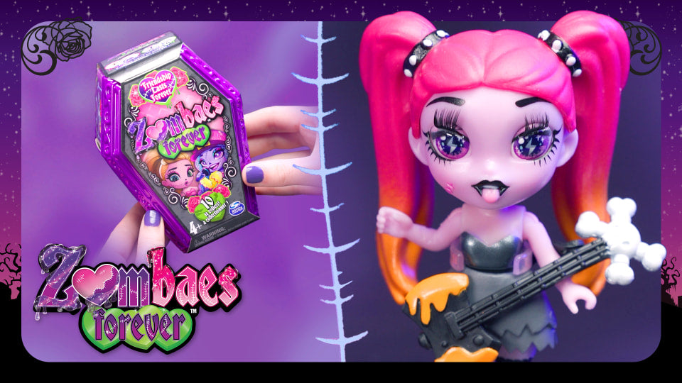 Zombaes Forever  Surprise Collectible Doll (Style May Vary)  3.5-inch - Fashions for Home