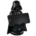 Exquisite Gaming: Star Wars: Darth Vader - Original Mobile Phone & Gaming Controller Holder, Device Stand, Cable Guys, Licensed Figure - Fashions for Home