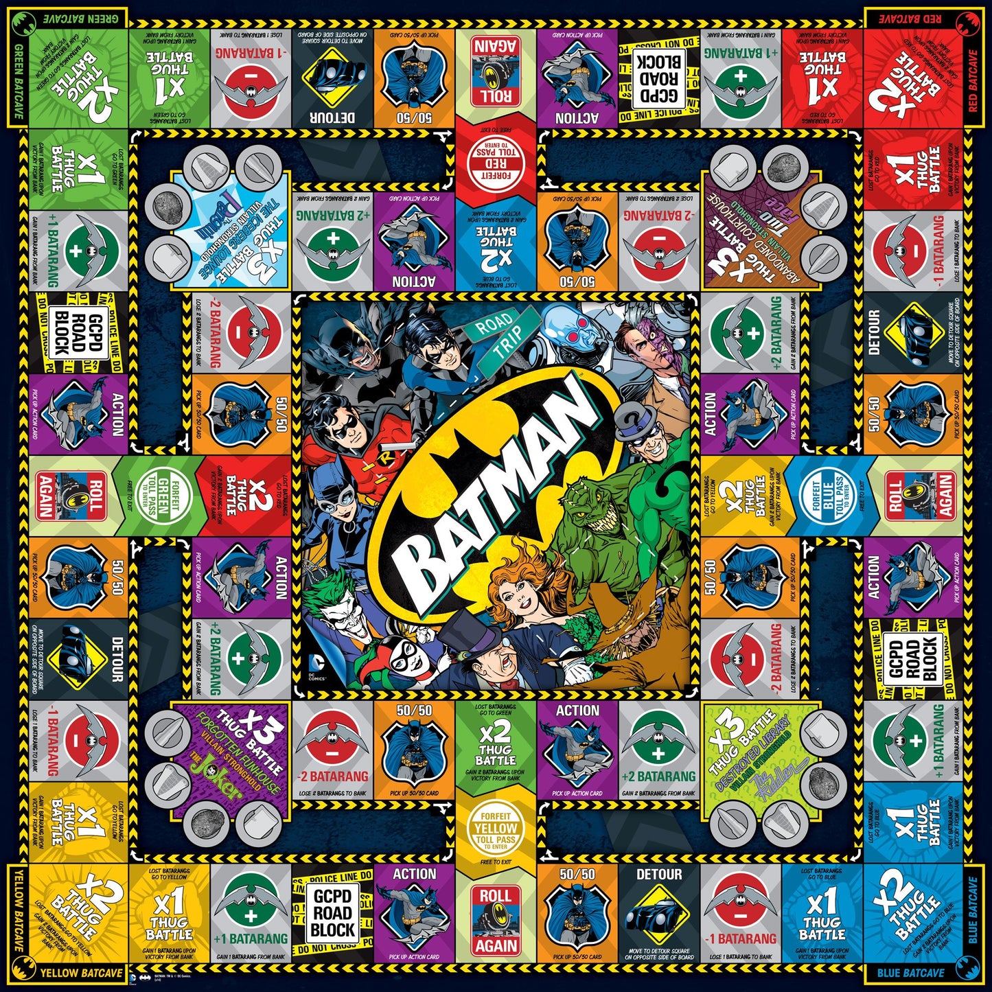 Aquarius Batman Road Trip Board Game Fashions for Home