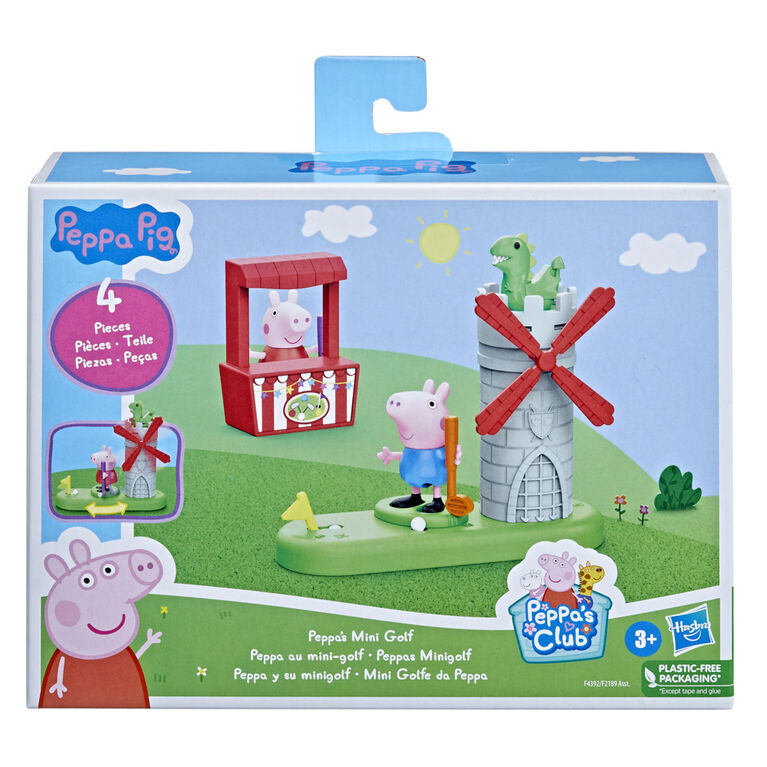 Peppa Pig Mini Golf, Set of 4